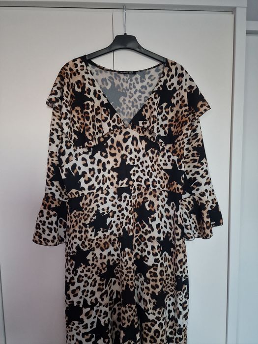 Elegancka sukienka boohoo sylwester 46 48