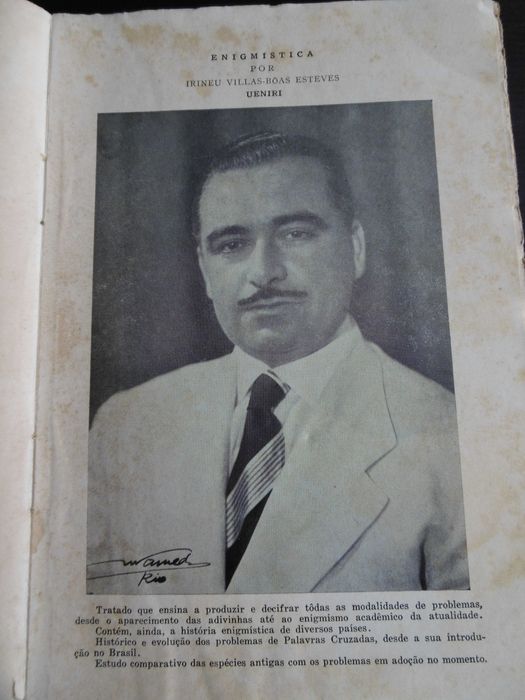 "Enigmística Ueniri 1ª Edição 1954