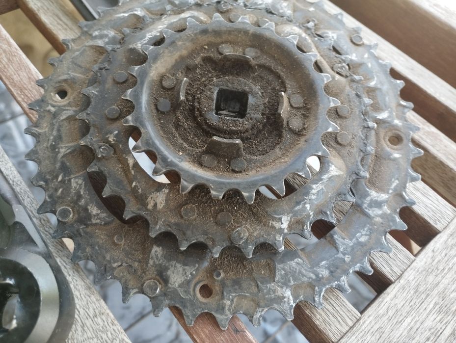 Шатуны Shimano FC-M371  44х32х22
