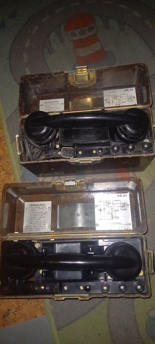 Telefony polowe MB 66 wojskowe