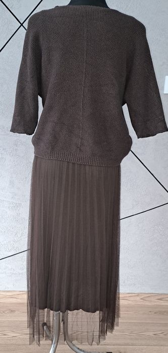 Sukienka ze sweterkiem r. XL