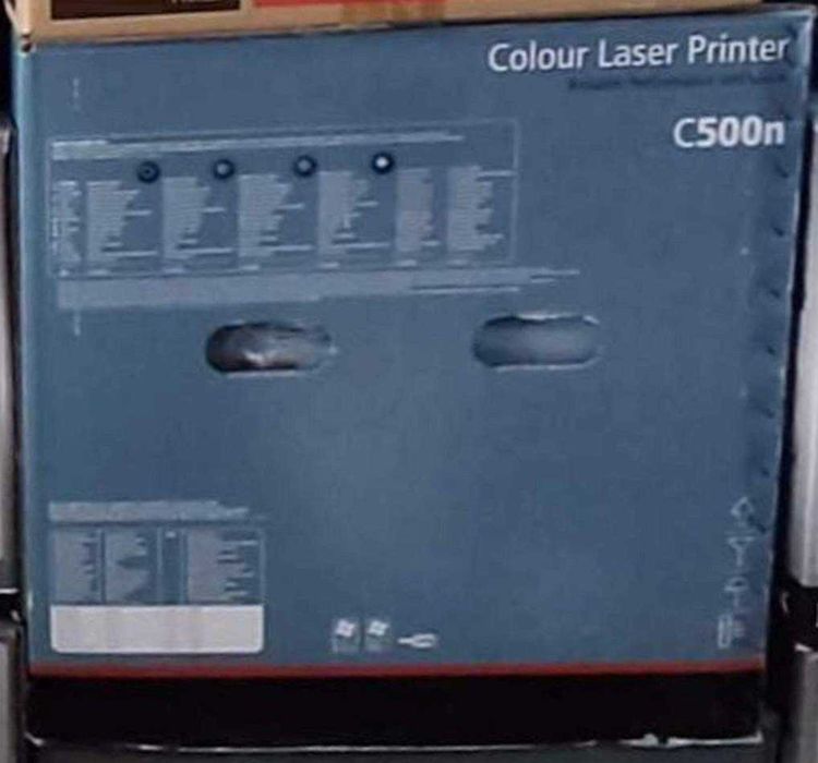NOWAC500n Drukarka Laserowa: KOLOR, SIEĆ, USB2.0. Lexmark C500n + 4 TONERY, 31str/min, 1200dpi