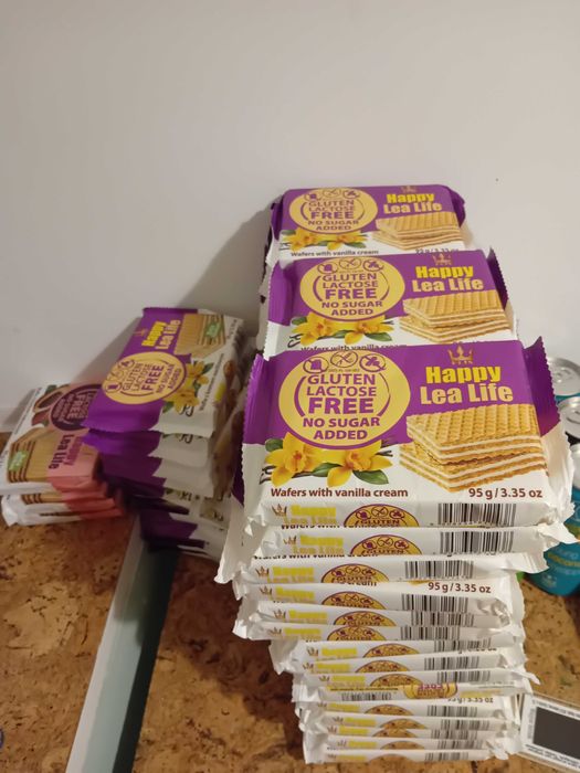 Wafle lea life bez glutenu cukru dodanego i laktozy