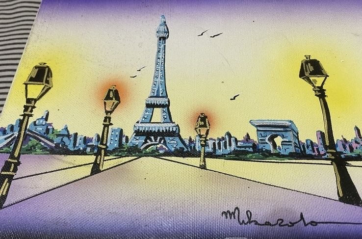Картина «Paris» з підписом