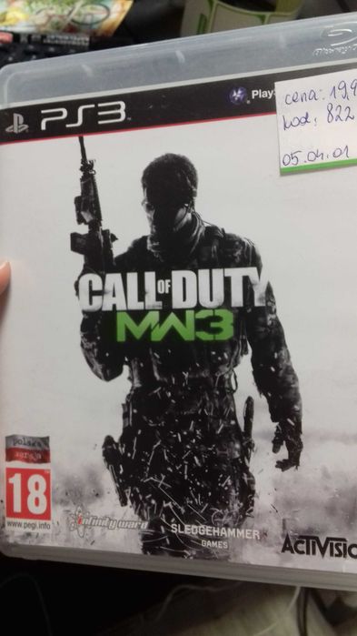 Call of duty modern warfare 3 ps3, COD MW3 PS3, sklep tychy, WYMIANA