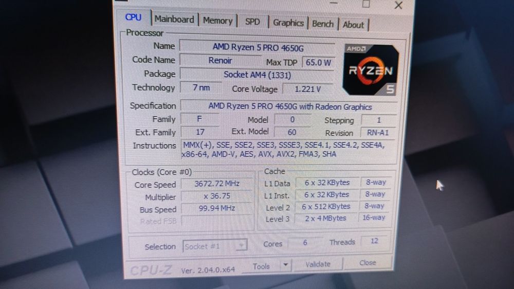Пк для роботи, навчання. Ryzen 5 (4650g ), 1060 6gb; DDR4 16