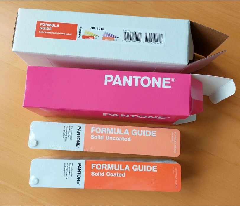 Wzornik kolorów Pantone Formula Guide Solid Coated Uncoated