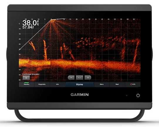 Garmin GPSMAP 923XSV + Panoptix LiveScope System LVS34 z GLS10