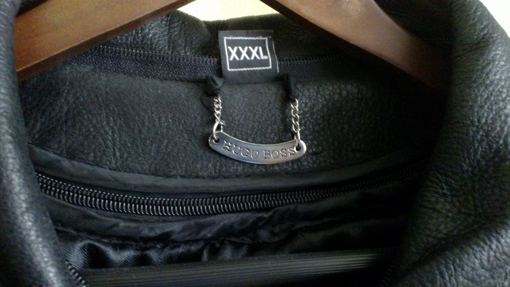 Куртка HUGO BOSS мужская кожа зима/деми 54 р-р (XXXL) Германия