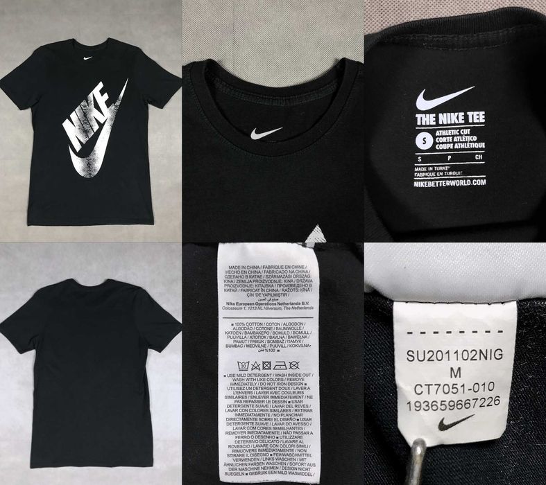 Футболка NIKE та Jordan - розмір - S - чоловіча.