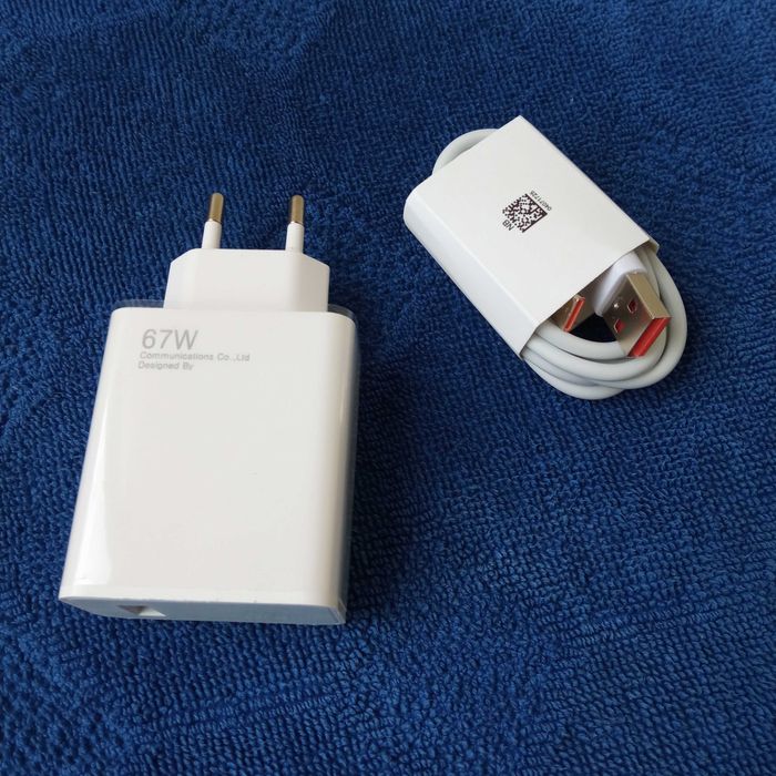 Швидка зарядка Xiaomi 67W/USB Type-C/Быстрая зарядка /Блок + кабель 1 м.