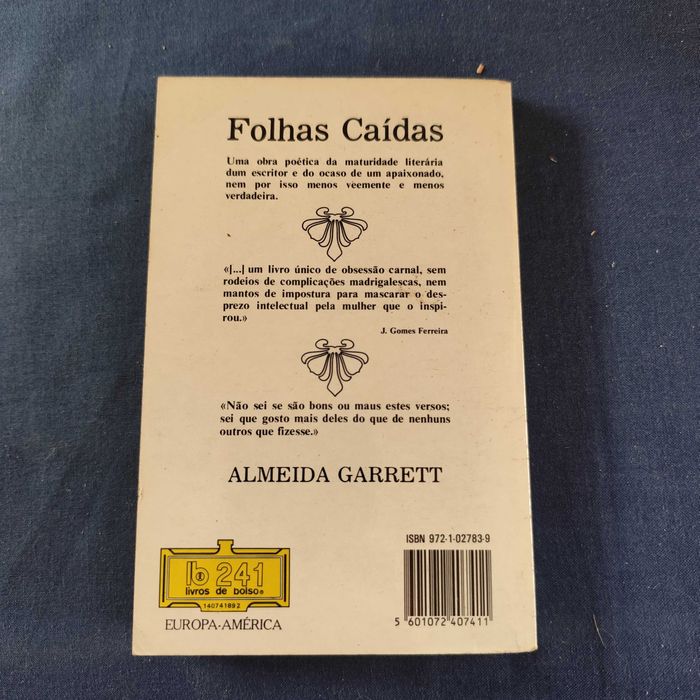 Almeida Garrett - Folhas Caídas