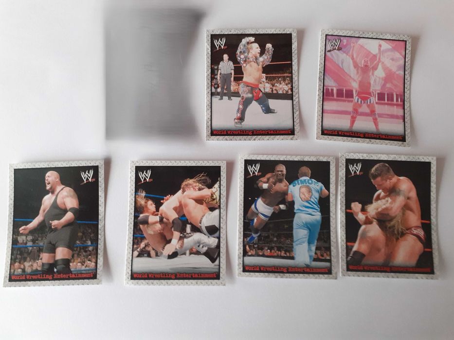 6 Cromos World Wrestling Entertainment (WWE)