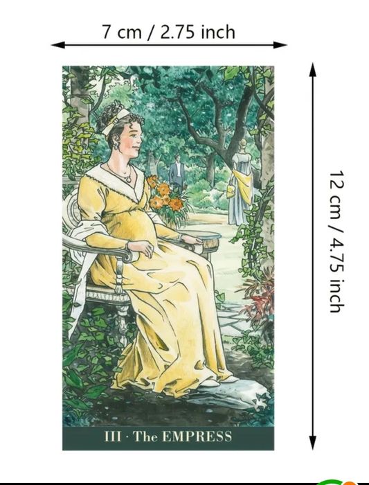 Новинка! Карти таро Джейн Остін в твердій коробці в колекцію