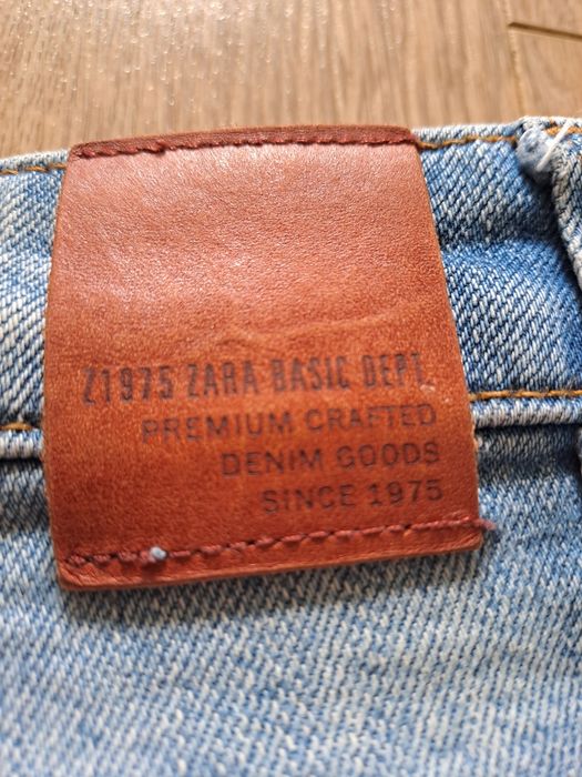 Spodnie jeans Zara Basic Denim rozm.36