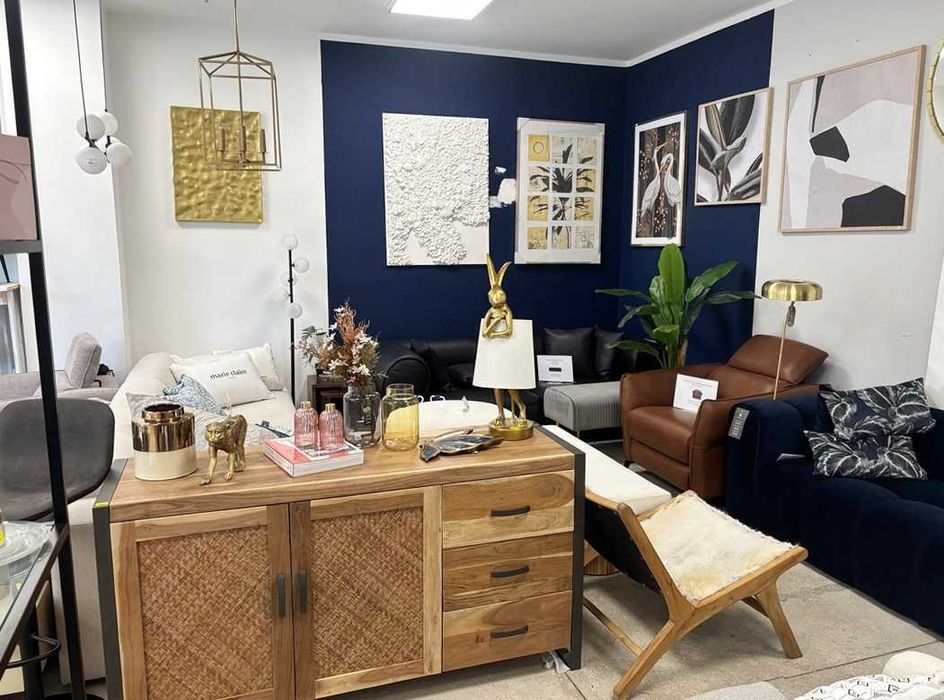 Sofa narożna narożnik Miley ze stolikiem 303x178x70 Micadoni