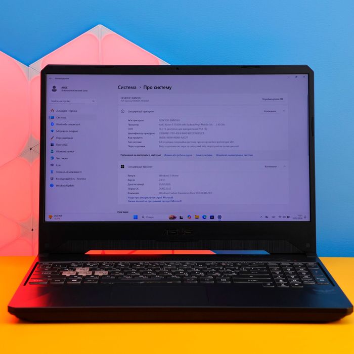 Ноутбук Asus TUF Gaming FX505DT (158021) Б/У З ГАРАНТІЄЮ