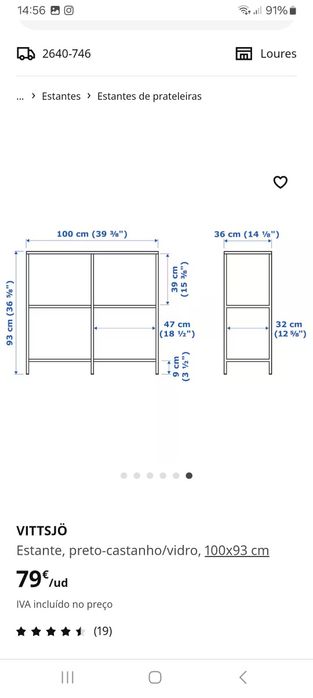 Estante ikea com prateleira