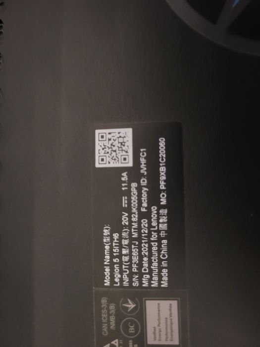 Lenovo legion 5 BDB stan