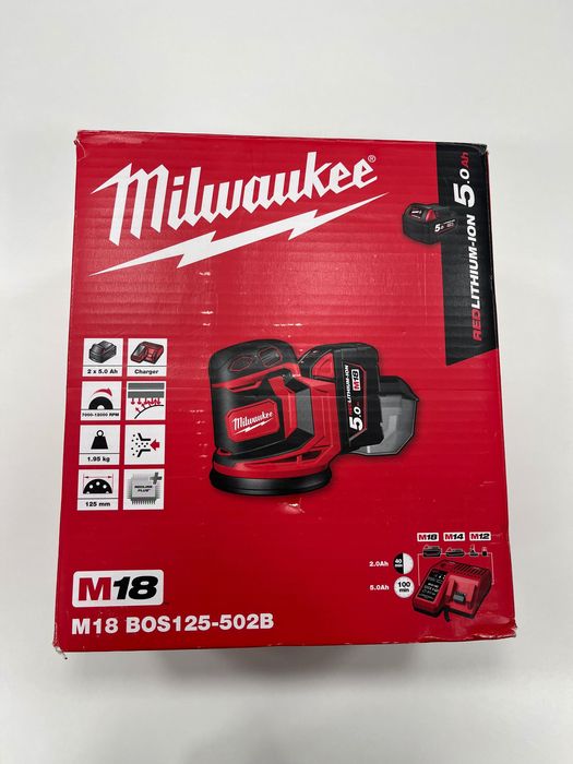 Milwaukee szlifierka zestaw