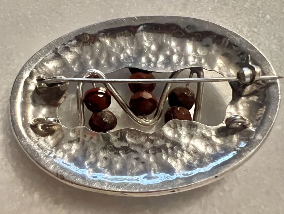 Pregadeira em prata.-gr. 16,25