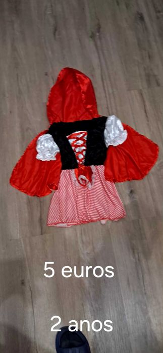 Roupa de carnaval de criança