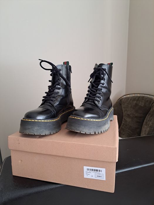 Botas de pele Brownie