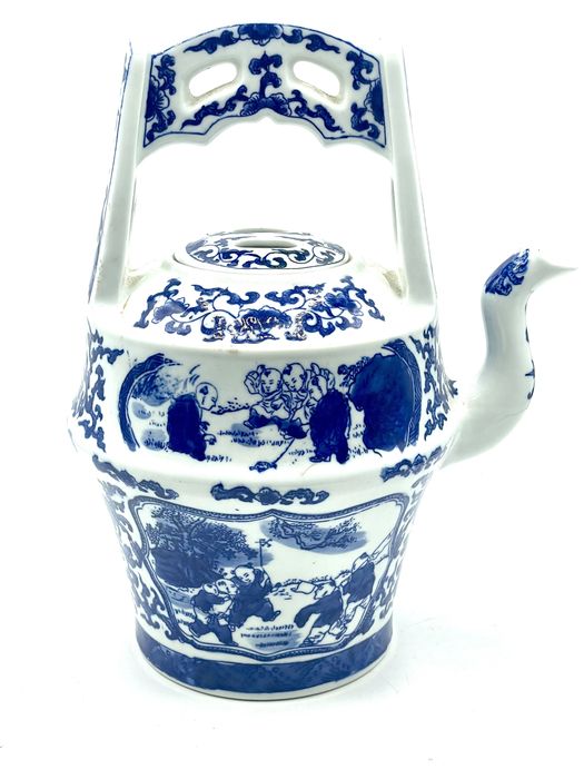 Bule porcelana chinesa