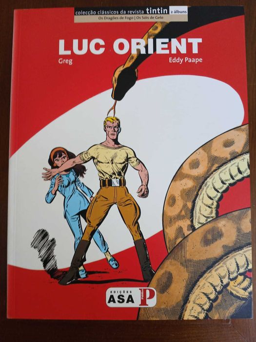 Banda desenhada Luc Orient – Paape & Greg pack 4 albuns