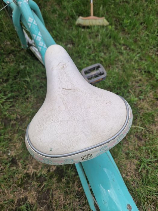 Rower dziecięcy  20 cali dla dziewczynki Miętowy