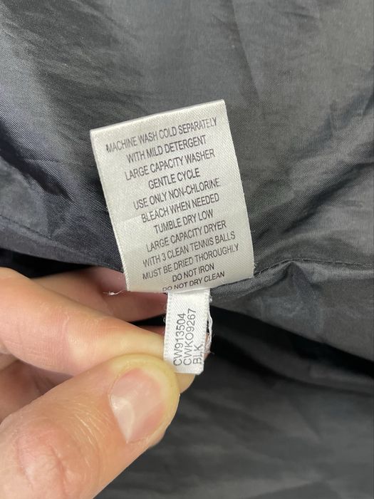 Calvin Klein куртка пуховик L размер женская черная оригинал