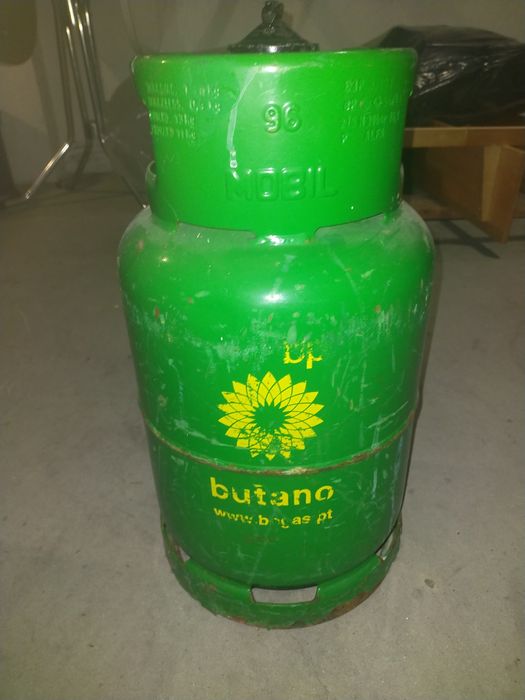 Garrafa de gás BP com redutor