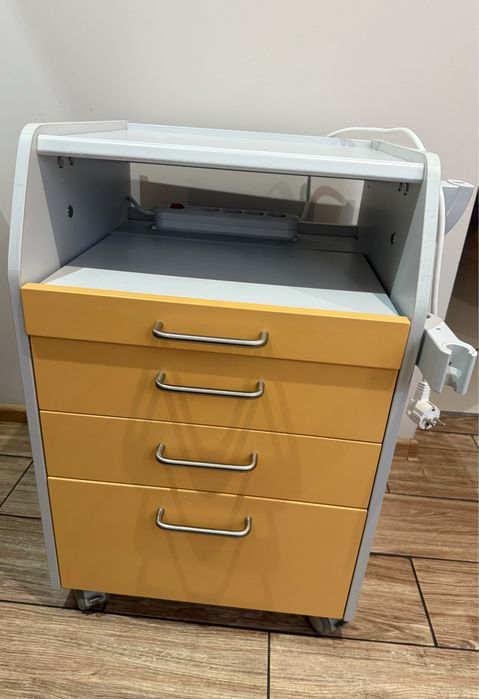 Szafka podlogiczna pomocnik podologiczny gerlach gehwol sand metallic