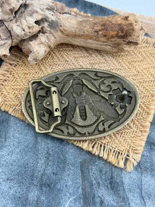 Klamra do paska pasek gothic ćma czaszka skull