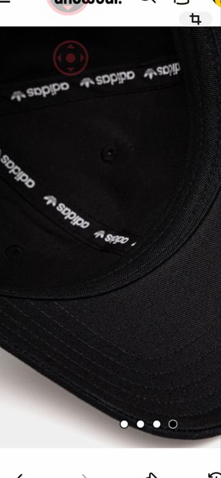 Кепка чёрная адидас новая