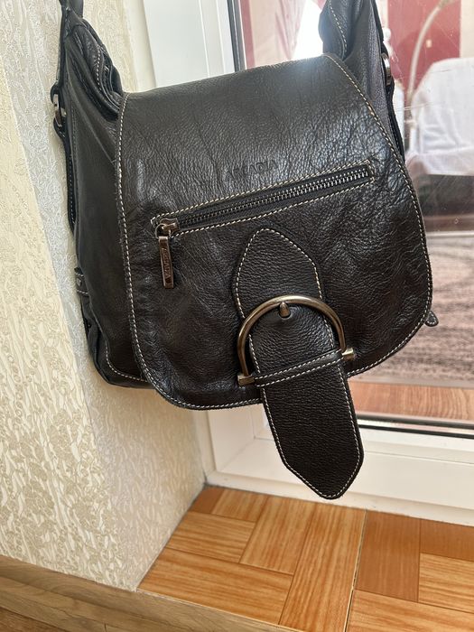 Кожаная сумка Италия