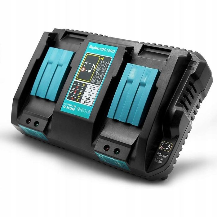Ładowarka DualCharge Pro | do Makita 18V | 4A | 100–240V