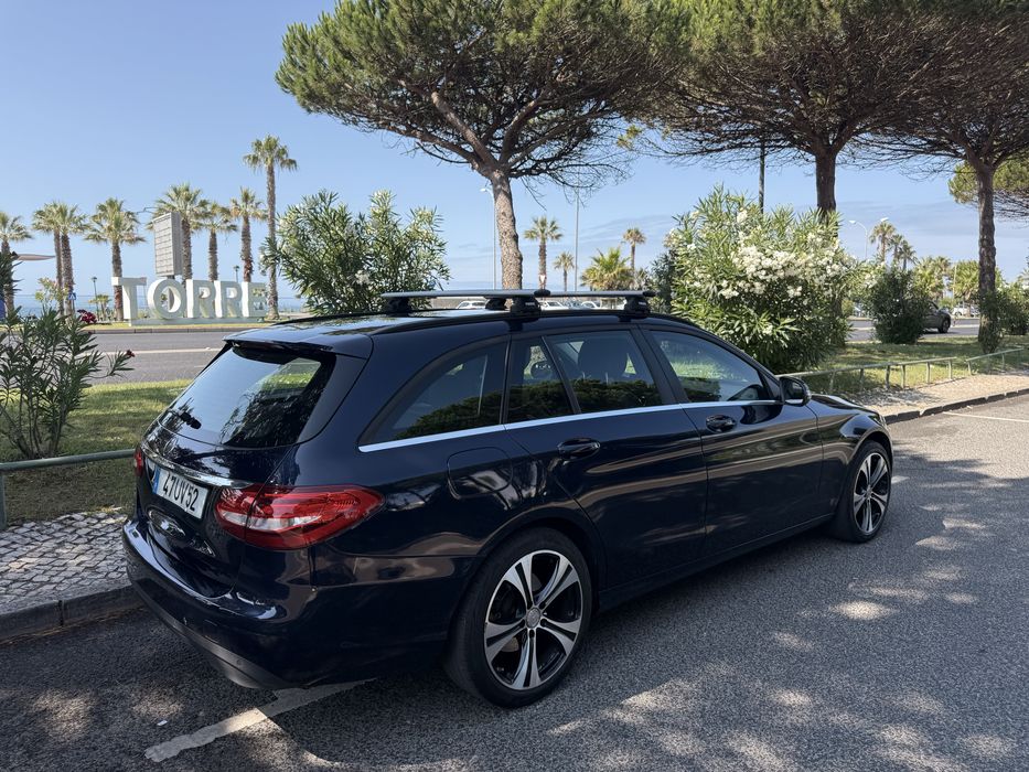 Mercedes c200 | carrinha estimada | azul escuro (extras)