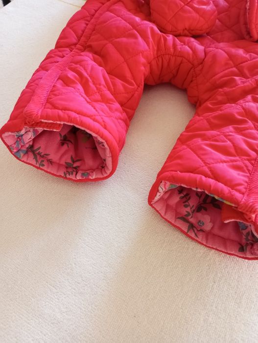 Теплий комбінезон для дівчинки 68р,(3-6 мес.) теплий та зручний