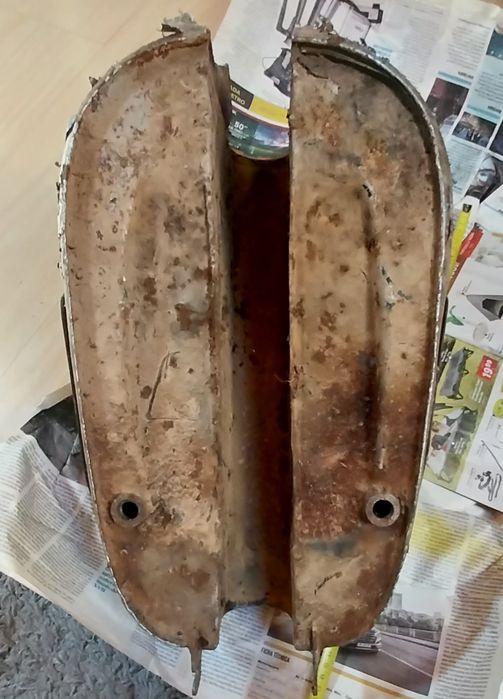 Depósito de gasolina para mota BSA A7