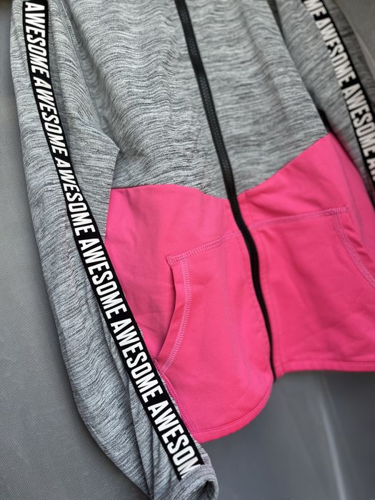 Спортивна кофта  H&M sport 110-116 на дівчинку 4-6років кофта на замку