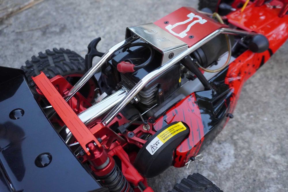 Carro RC 1:5 80KM/h Gasolina 2 Tempos 29cc ROFUN BAHA 5B
