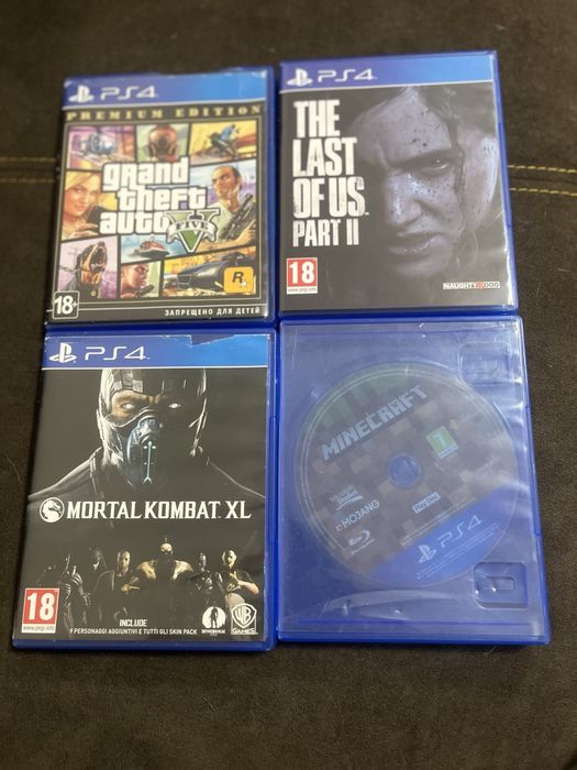 Диски для Playstation 4