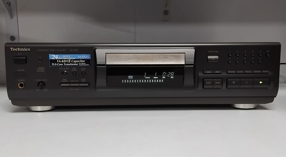 TECHNICS leitor de cd SL-PS7