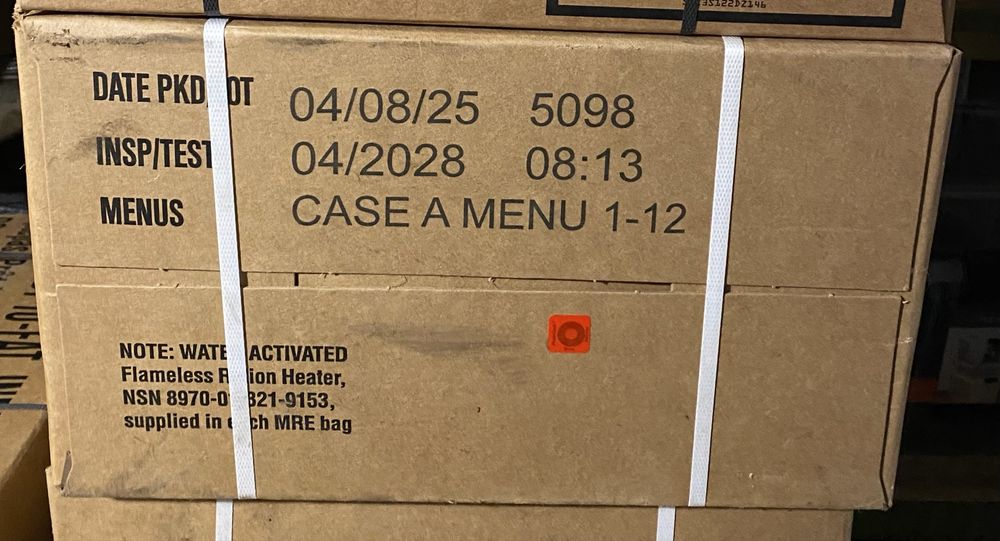 Mre racje żywnościowe armii usa 2028 karton A