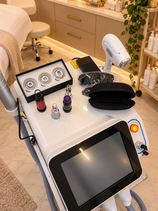 Máquina de depilação a laser, multifunções, 3 em 1