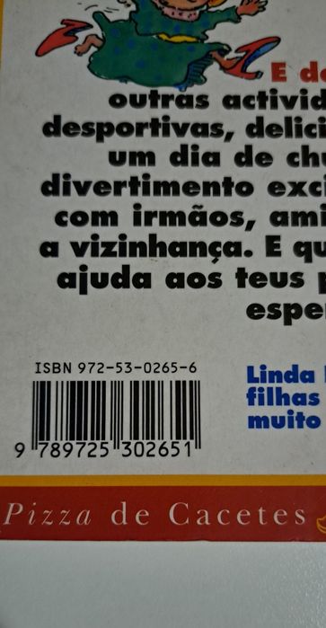 Livro infantil Sábado dias de chuva