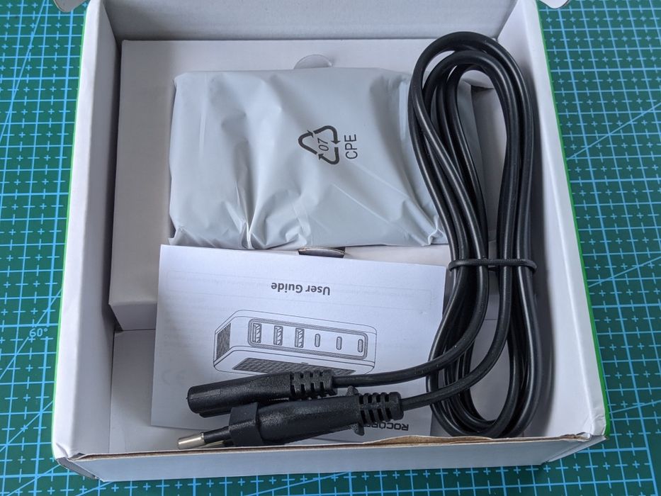 Зарядний пристрій GaN Recoren 100W
