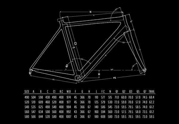 Bicicleta estrada carbono Assos GOOMAH G733 Vamp (XS)