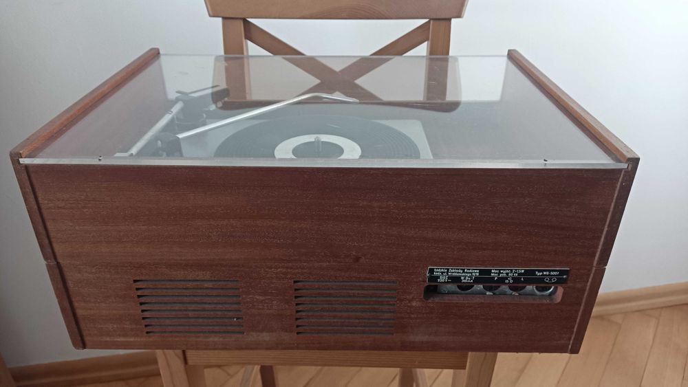 FONICA  WG-500 F gramofon,adapter PRL -super stan ! RARYTAS